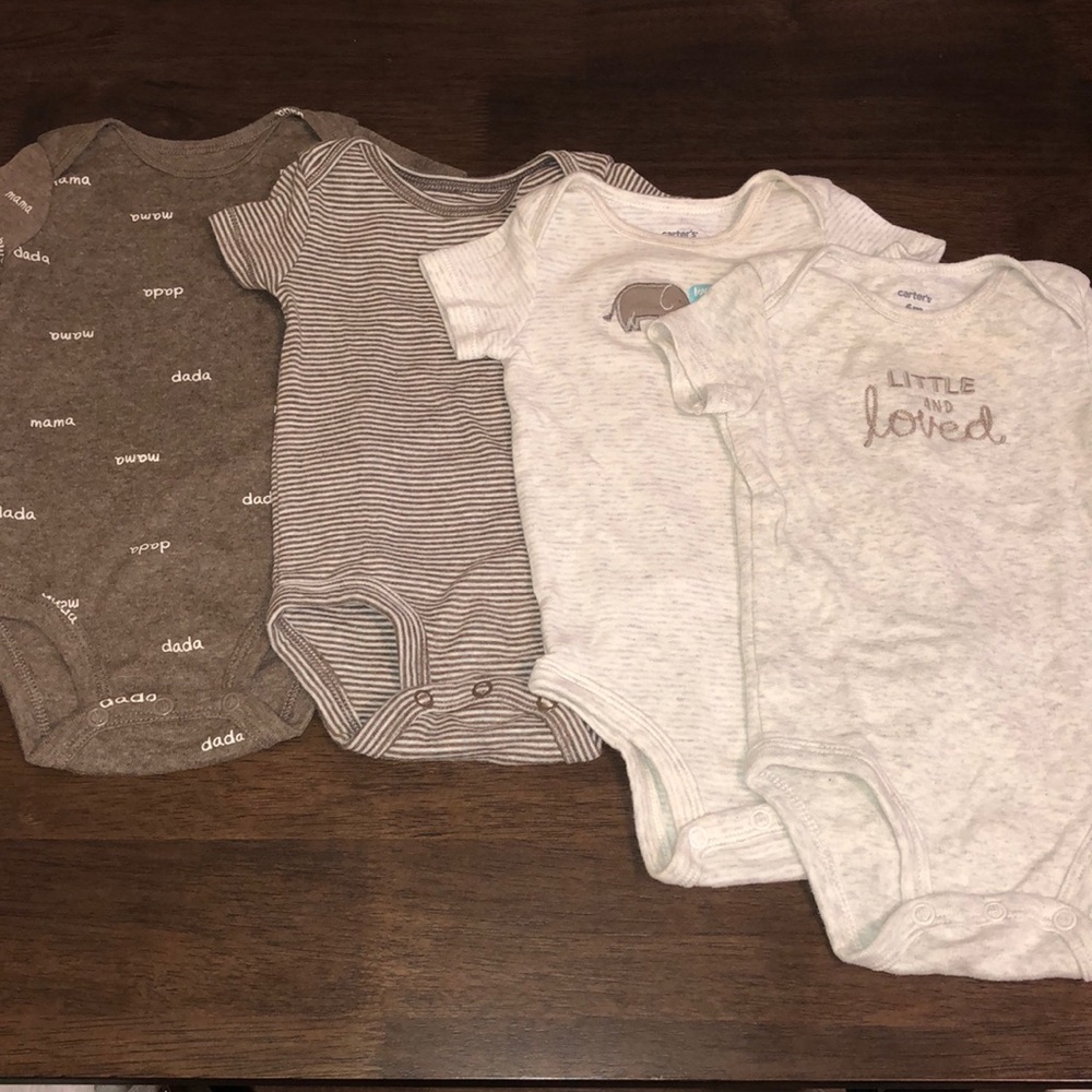 Carter's baby onesies bundle